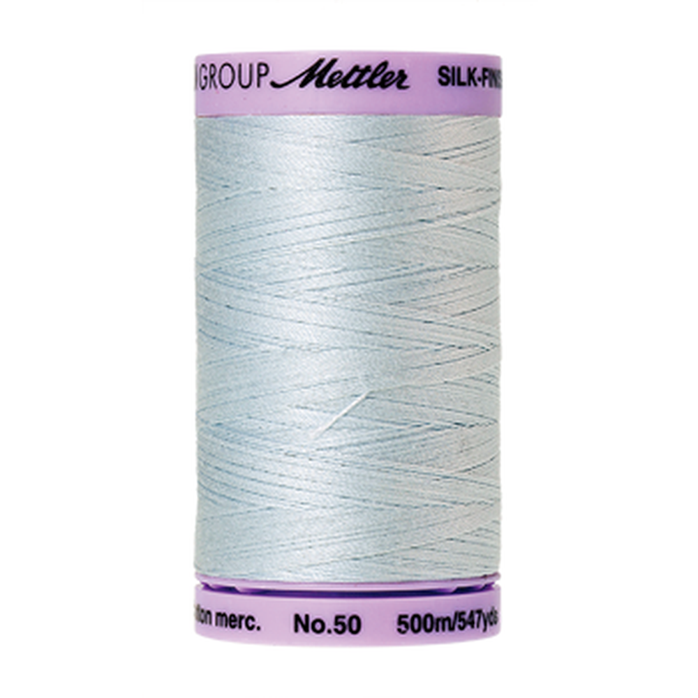 Mettler sewing thread spool in Starlight Blue (0039) - 50wt 500m