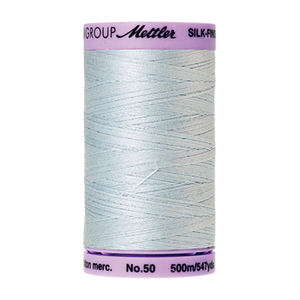 Mettler sewing thread spool in Starlight Blue (0039) - 50wt 500m