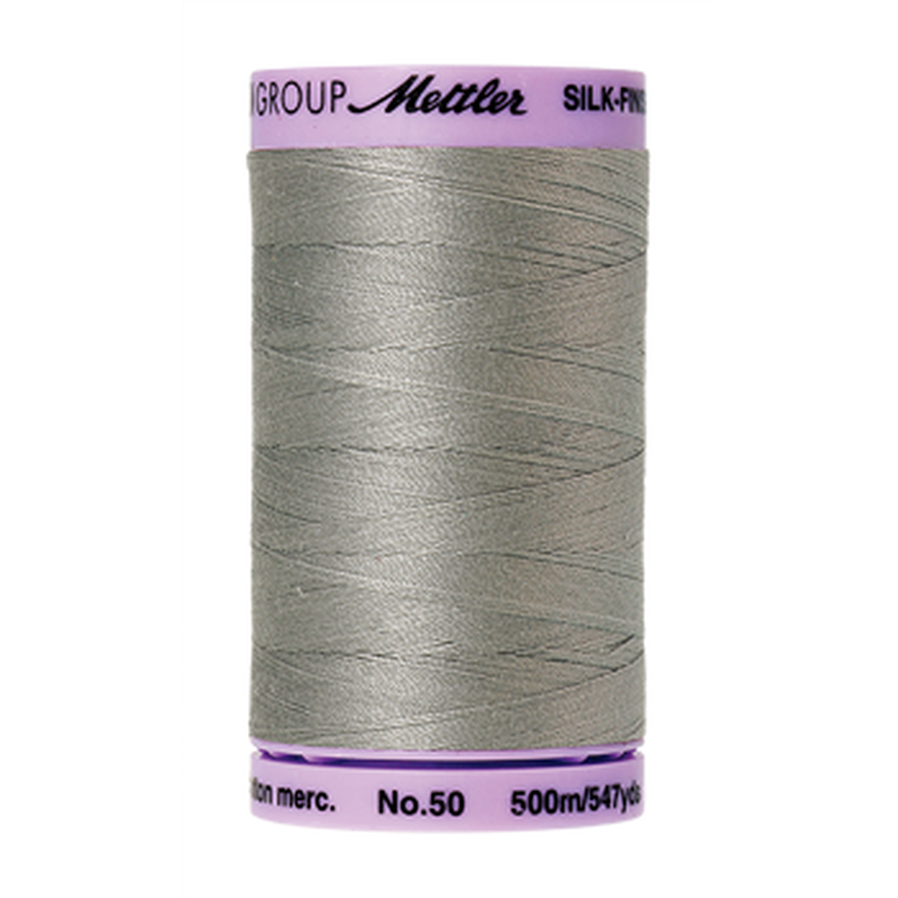 Mettler sewing thread spool in Titan Gray (0413) - 50wt 500m