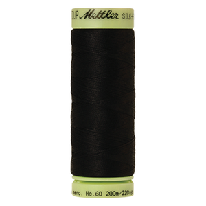 Mettler sewing thread spool in Black (4000) - 60wt 200m