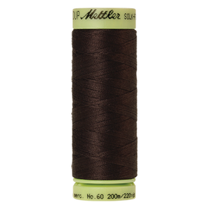 Mettler sewing thread spool in Black Peppercorn (1382) - 60wt 200m