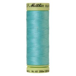 Mettler sewing thread spool in Blue Curacao (2792) - 60wt 200m