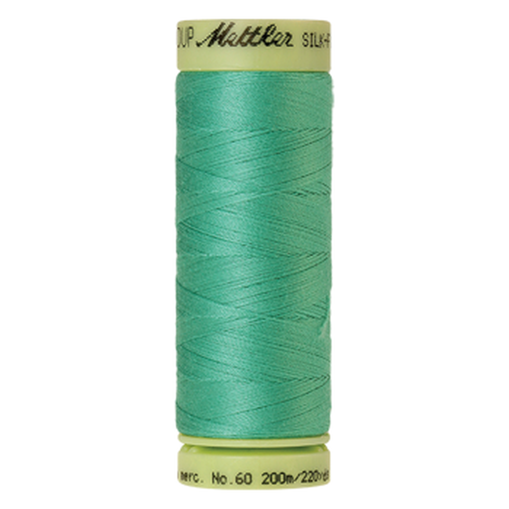 Mettler sewing thread spool in Bottle Green (0907) - 60wt 200m
