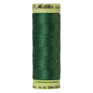Mettler sewing thread spool in Bright Green (1097) - 60wt 200m