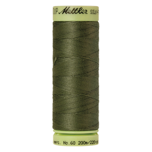 Mettler sewing thread spool in Burnt Olive (0731) - 60wt 200m