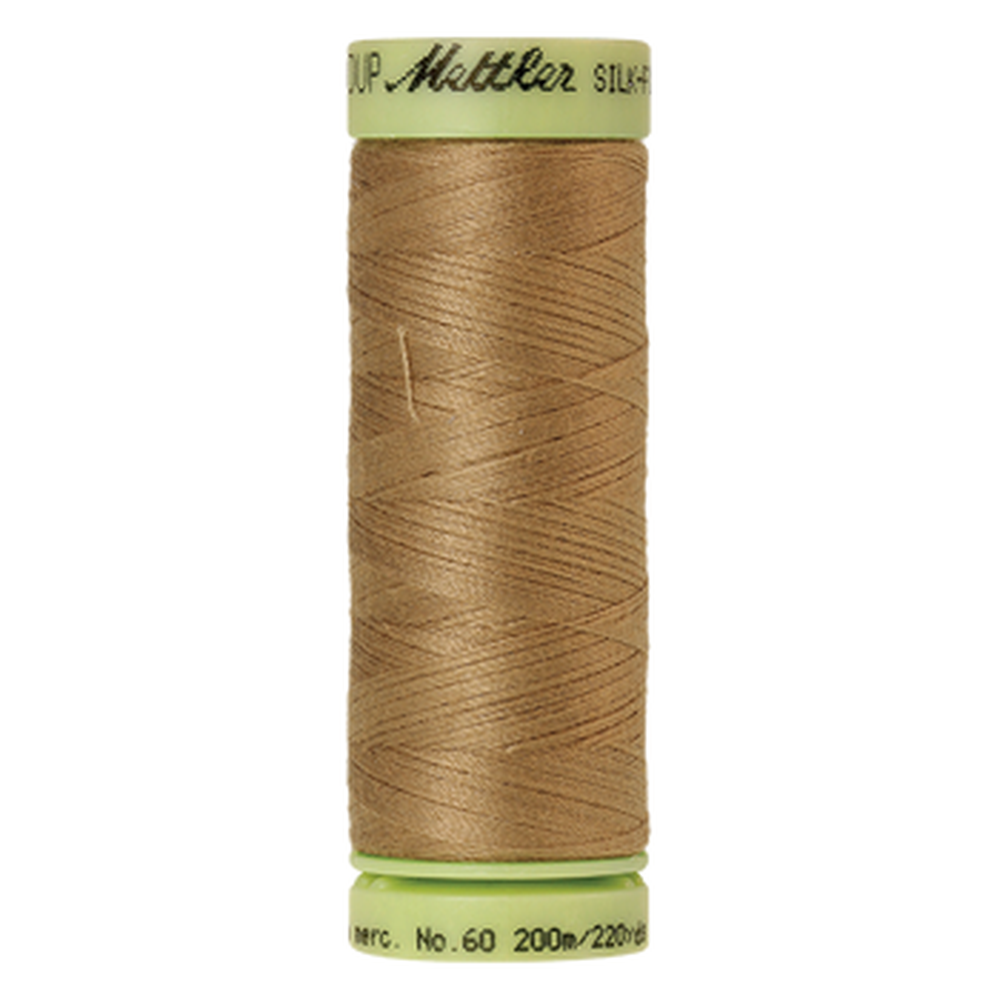 Mettler sewing thread spool in Caramel Cream (0285) - 60wt 200m