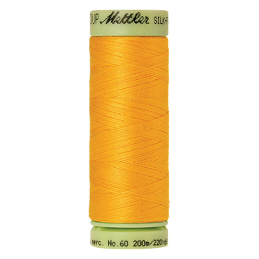 Mettler sewing thread spool in Citrus (2522) - 60wt 200m