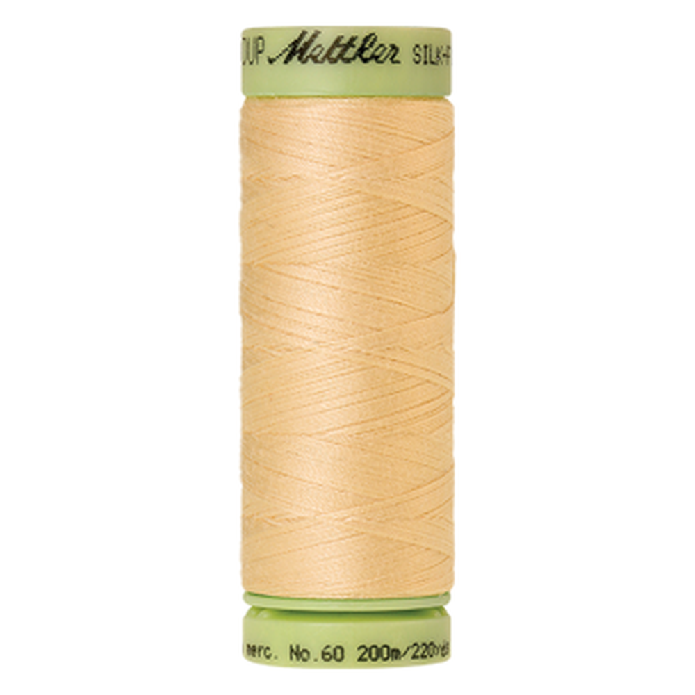 Mettler sewing thread spool in Cornhusk (0130) - 60wt 200m