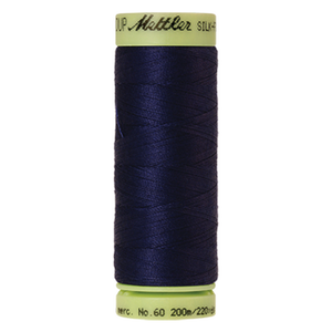 Mettler sewing thread spool in Dark Indigo (0016) - 60wt 200m