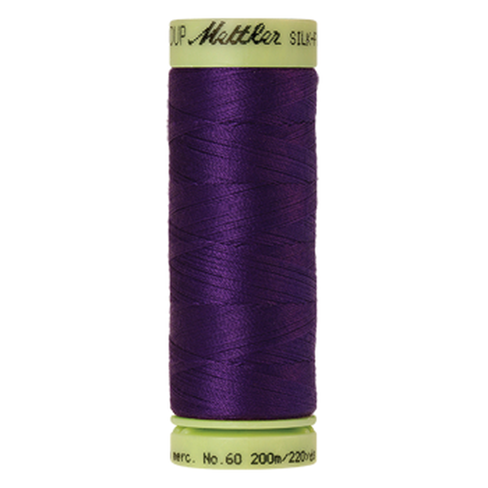Mettler sewing thread spool in Deep Purple (0046) - 60wt 200m