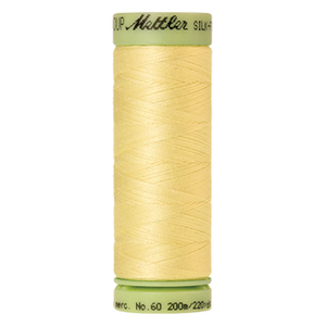 Mettler sewing thread spool in Lemon Frost (1412) - 60wt 200m