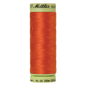 Mettler sewing thread spool in Mandarin Orange (6255) - 60wt 200m
