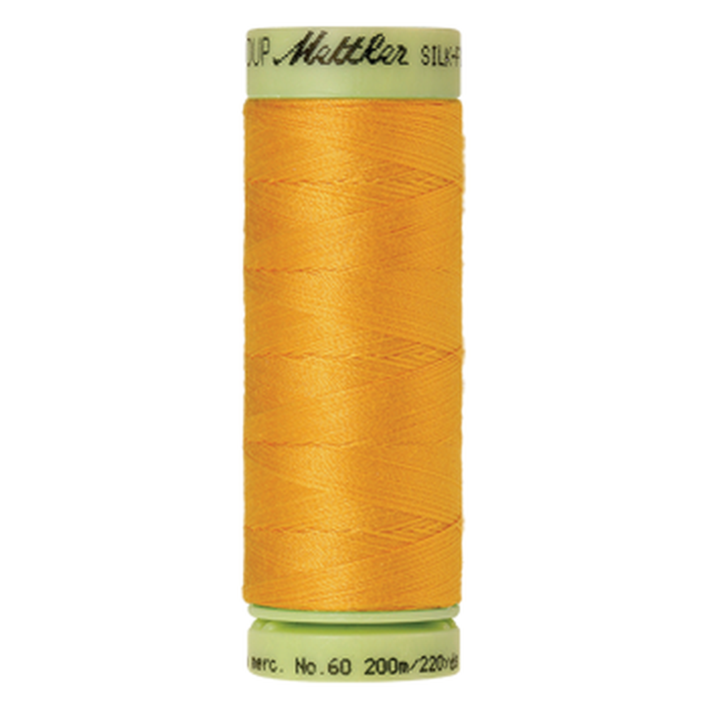 Mettler sewing thread spool in Marigold (0161) - 60wt 200m