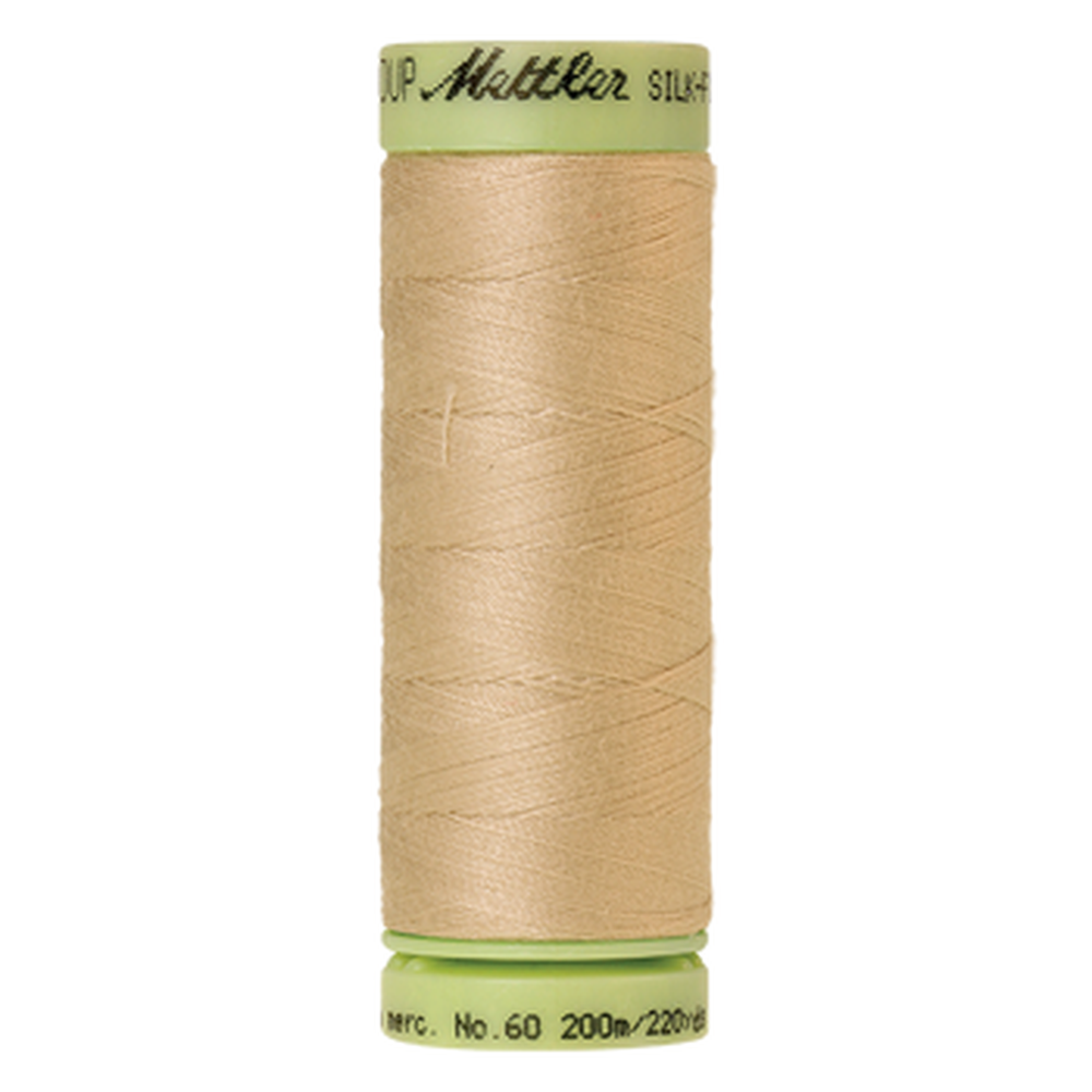 Mettler sewing thread spool in Oat Flakes (0537) - 60wt 200m