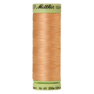 Mettler sewing thread spool in Oat Straw (0260) - 60wt 200m