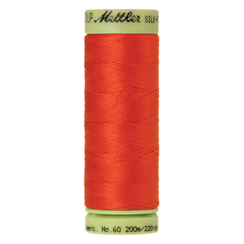 Mettler sewing thread spool in Paprika (0450) - 60wt 200m
