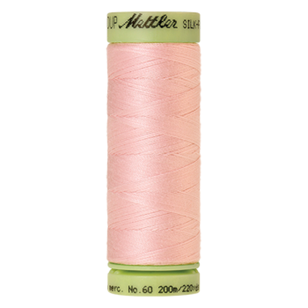 Mettler sewing thread spool in Parfait Pink (0085) - 60wt 200m