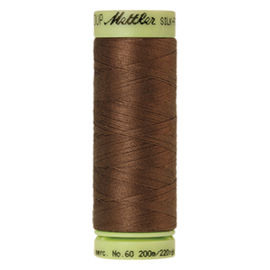 Mettler sewing thread spool in Pecannut (1223) - 60wt 200m