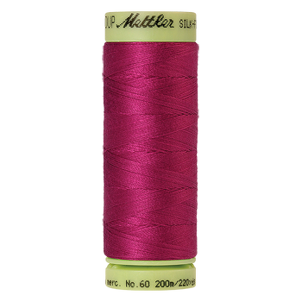 Mettler sewing thread spool in Peony (1417) - 60wt 200m