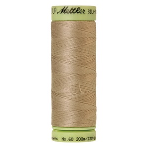 Mettler sewing thread spool in Sandstone (1222) - 60wt 200m