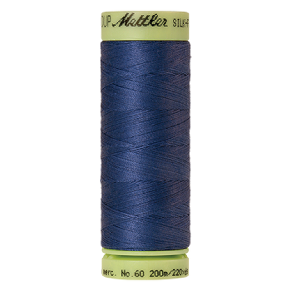 Mettler sewing thread spool in Steel Blue (1316) - 60wt 200m