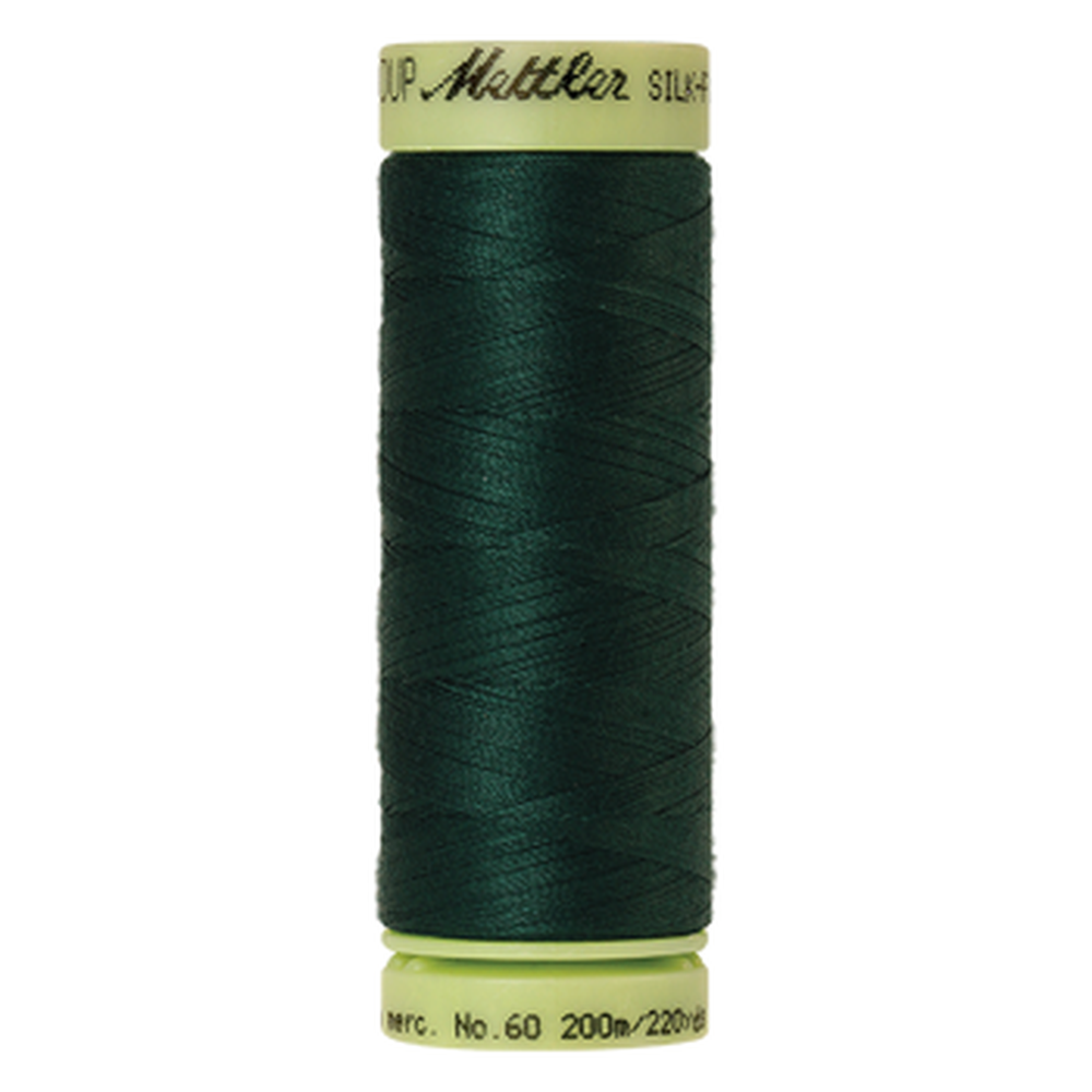 Mettler sewing thread spool in Swamp (0757) - 60wt 200m