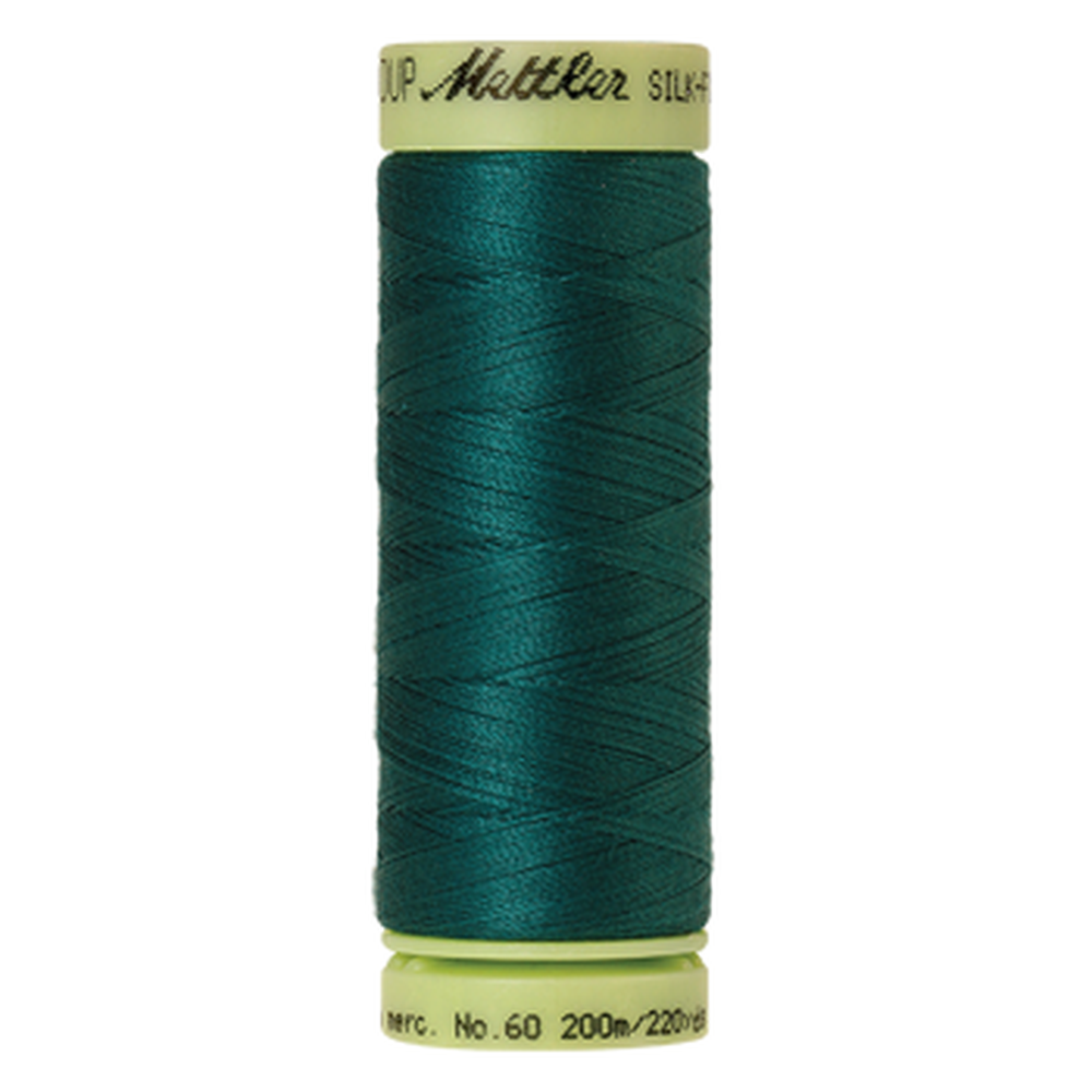 Mettler sewing thread spool in Tidepool (2793) - 60wt 200m
