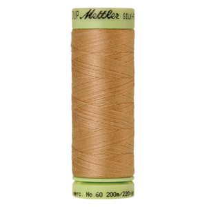 Mettler sewing thread spool in Toast (1118) - 60wt 200m