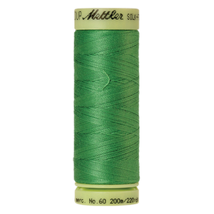 Mettler sewing thread spool in Vibrant Green (1314) - 60wt 200m