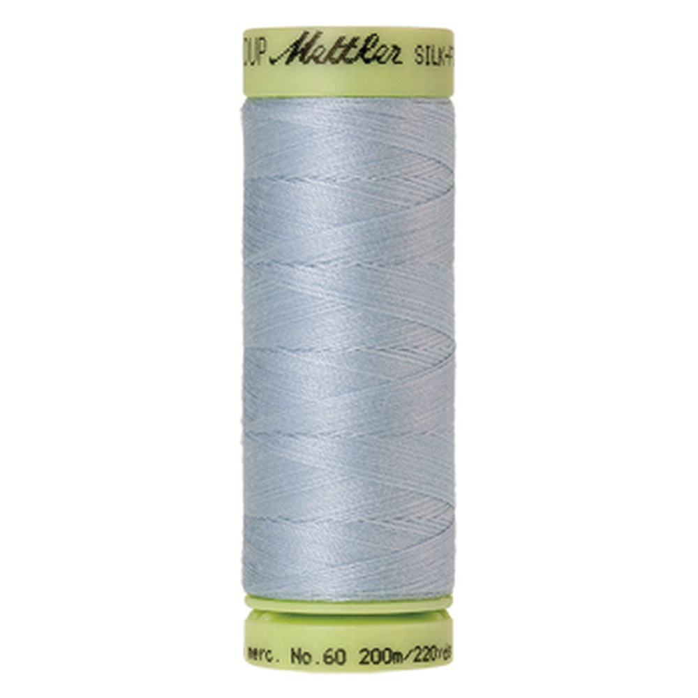 Mettler sewing thread spool in Winter Sky (1525) - 60wt 200m