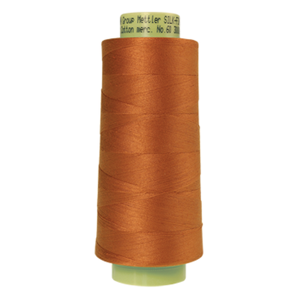Mettler sewing thread spool in Amber Brown (2103) - 60wt 2743m