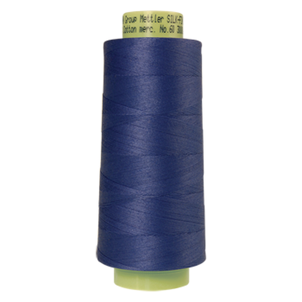 Mettler sewing thread spool in Cobalt Blue (0815) - 60wt 2743m