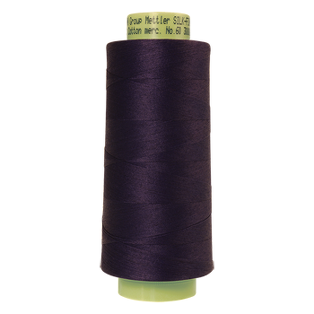 Mettler sewing thread spool in Dark Indigo (0016) - 60wt 2743m