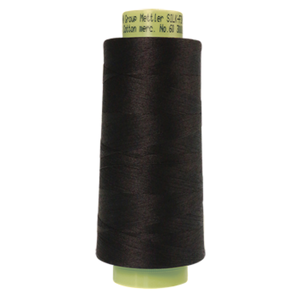 Mettler sewing thread spool in Darkest Blue (0821) - 60wt 2743m