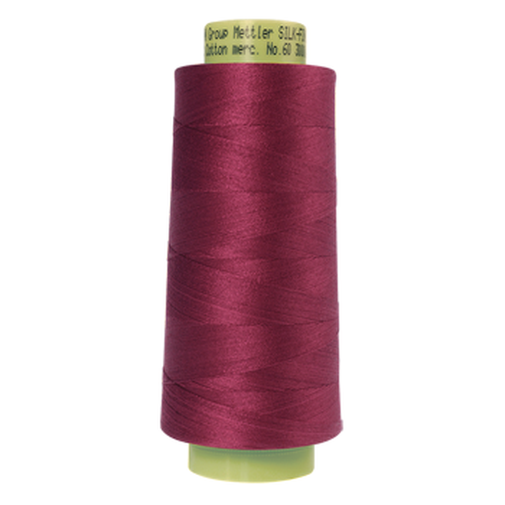 Mettler sewing thread spool in Pomegranate (0869) - 60wt 2743m