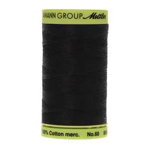Mettler sewing thread spool in Black (4000) - 60wt 800m