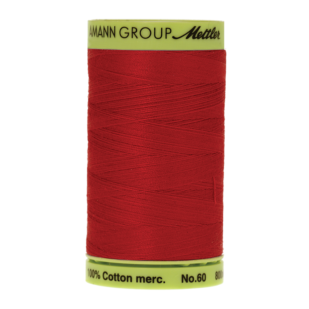 Mettler sewing thread spool in Country Red (0504) - 60wt 800m