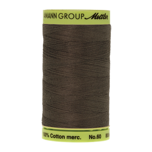 Mettler sewing thread spool in Dark Charcoal (0416) - 60wt 800m