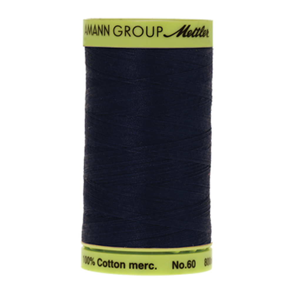 Mettler sewing thread spool in Navy (0825) - 60wt 800m