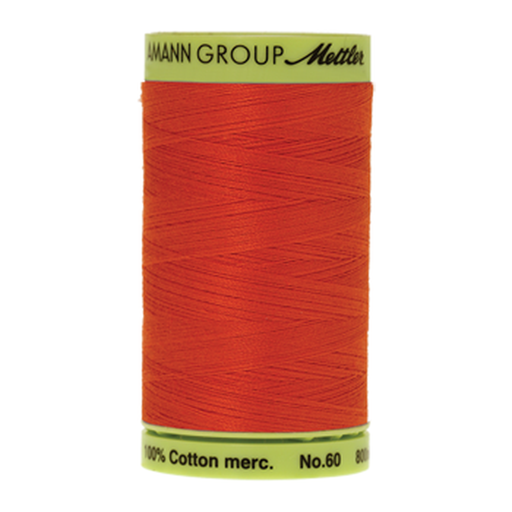Mettler sewing thread spool in Paprika (0450) - 60wt 800m