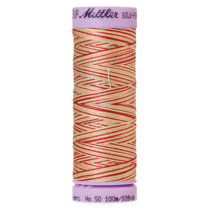 Mettler sewing thread spool in Antique Floral (9849) - 50wt 100m