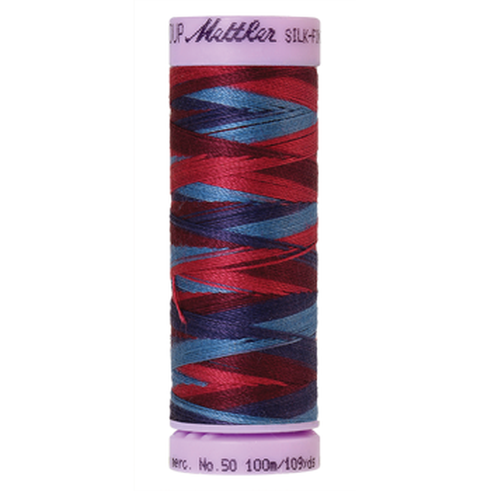 Mettler sewing thread spool in Berry Rich (9816) - 50wt 100m
