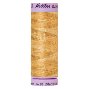 Mettler sewing thread spool in Bleached Straw (9855) - 50wt 100m