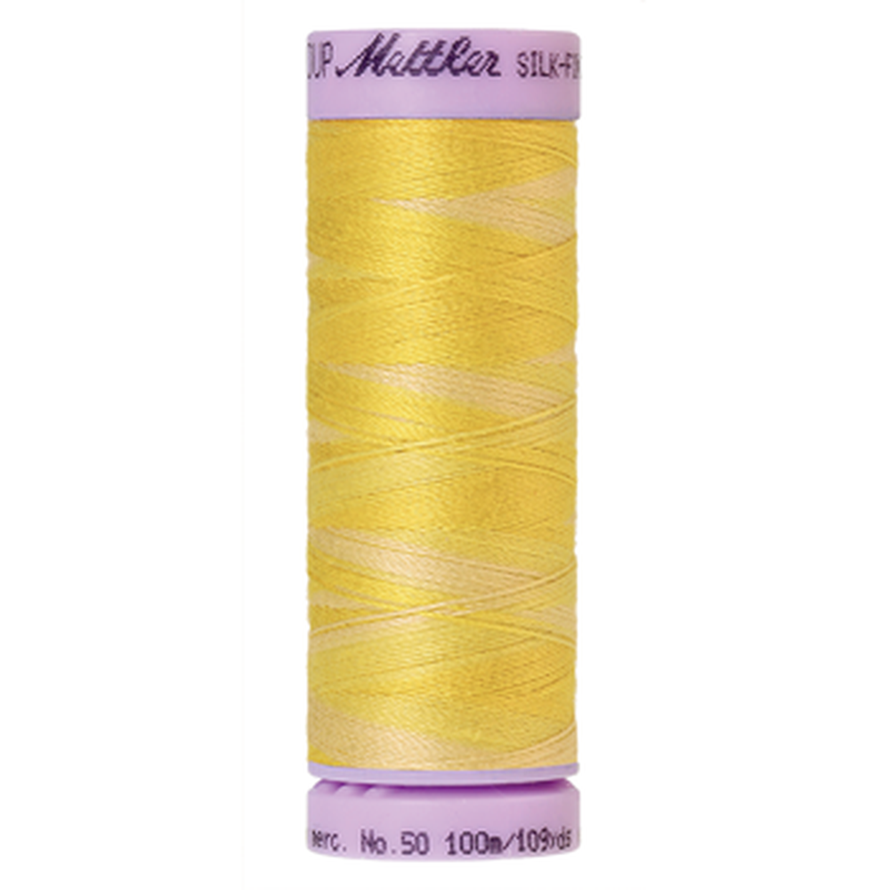 Mettler sewing thread spool in Canary Yellow (9859) - 50wt 100m