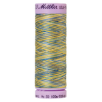 Mettler sewing thread spool in China Blue (9829) - 50wt 100m