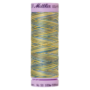 Mettler sewing thread spool in China Blue (9829) - 50wt 100m