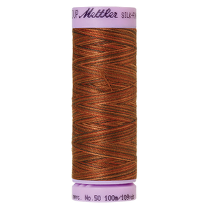 Mettler sewing thread spool in Chocolatte (9852) - 50wt 100m