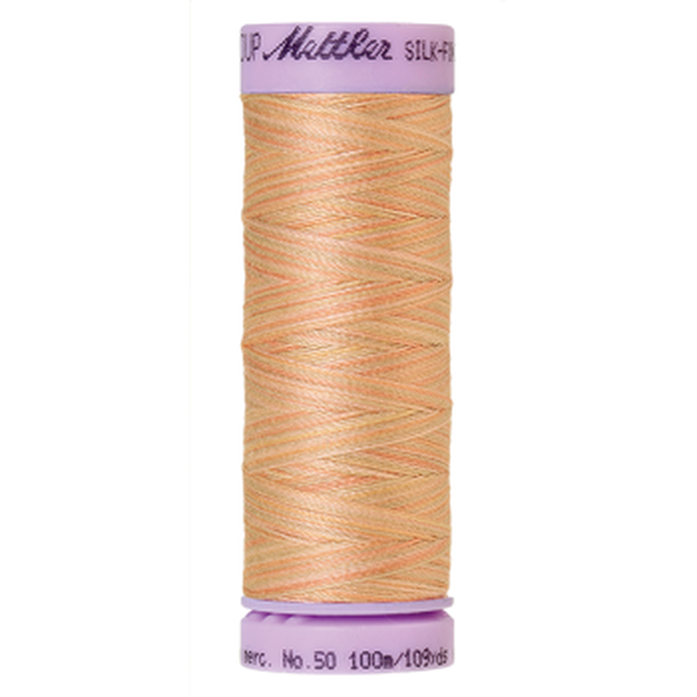 Mettler sewing thread spool in Coral Sands (9857) - 50wt 100m