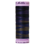 Mettler sewing thread spool in Deep Night (9813) - 50wt 100m