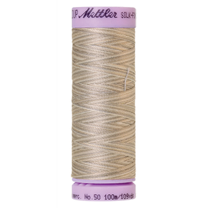 Mettler sewing thread spool in Dove Grey (9860) - 50wt 100m